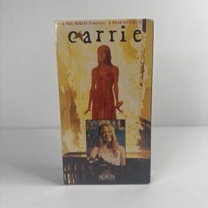 Carrie VHS SEALED MGMUASissy Spacek John Travolta PiperLaurie Stephen King VTG